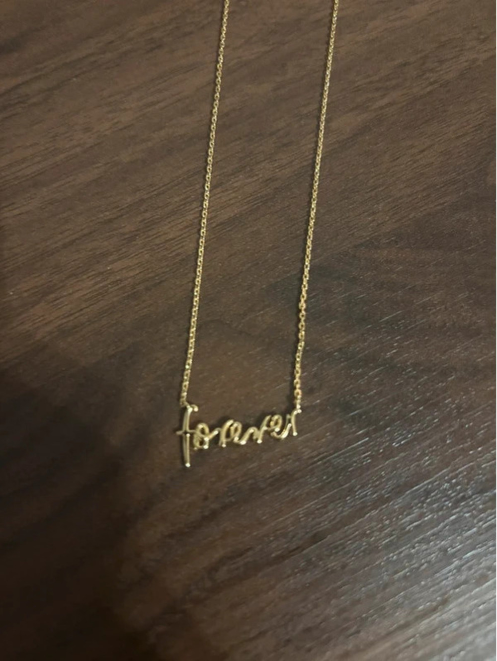 Kate Spade “Forever” Necklace